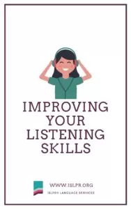 cover of the listening skills workbook