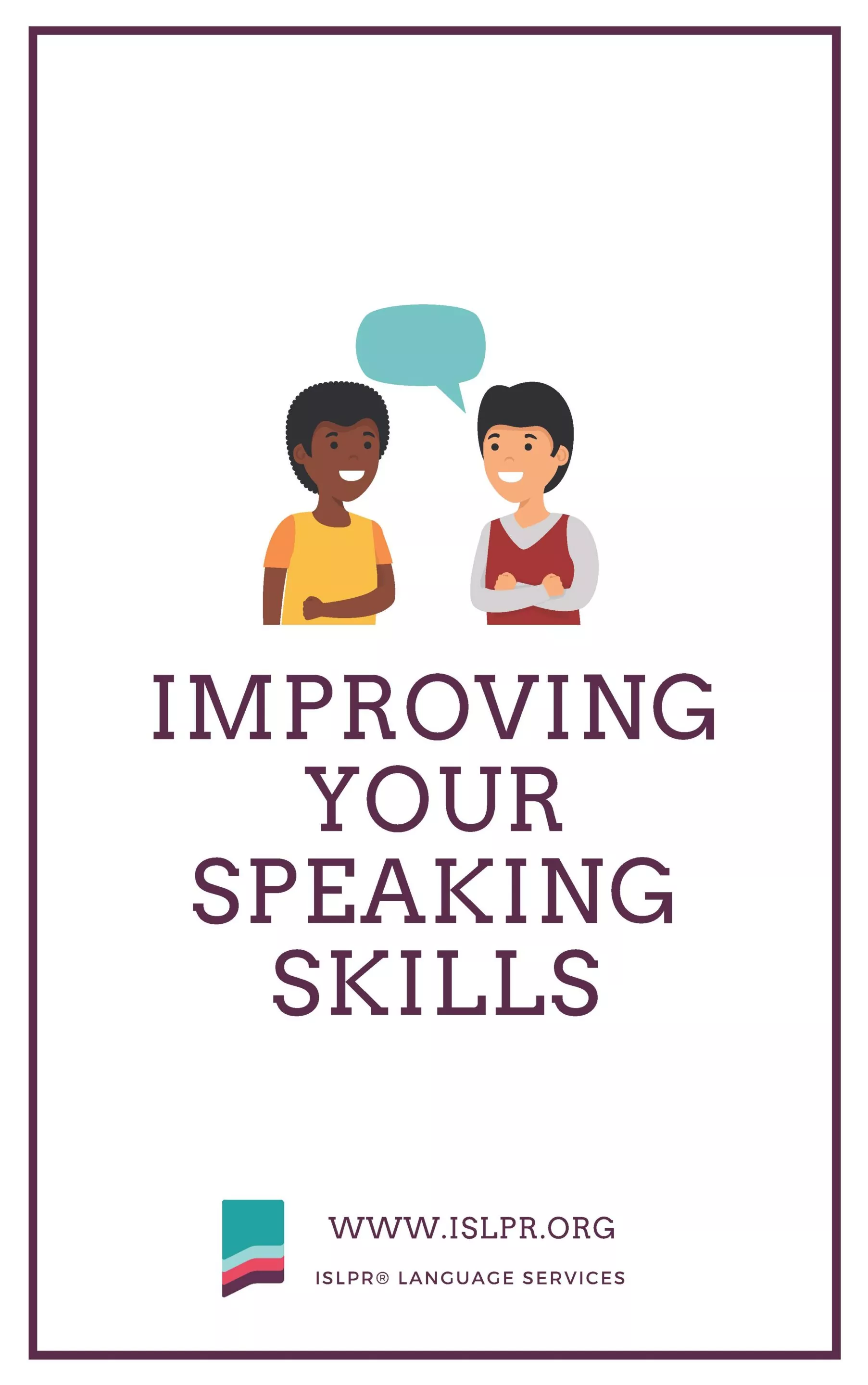 Improving Your Speaking Skills Workbook