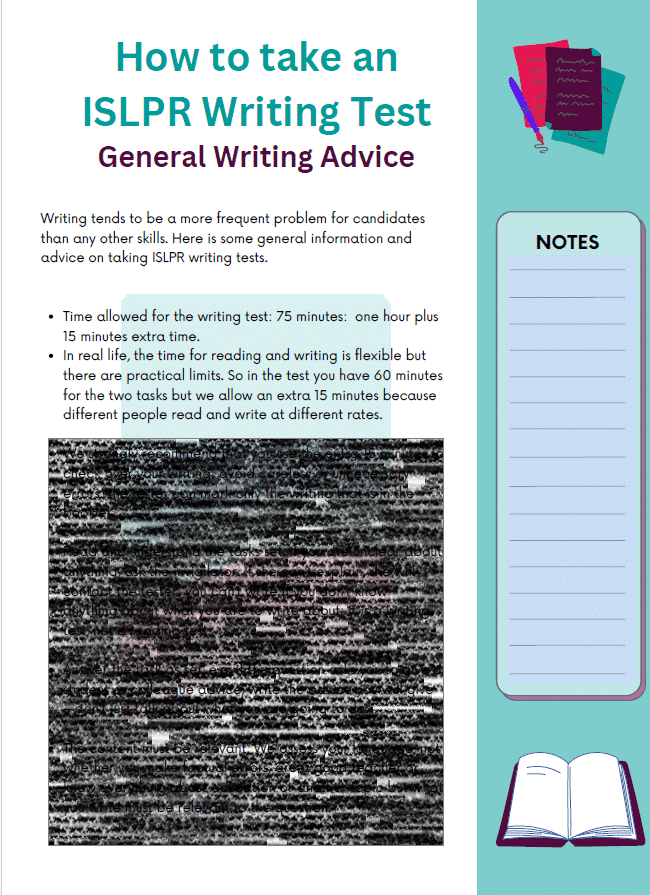 Writing Activity - General Advice